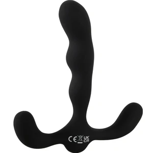 ANOS 3 Motoare – Plug Prostată Vibrator Anal Reîncărcabil Negru