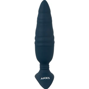 ANOS Plug Anal RC — 10 Moduri Vibrație, 10 Viteze împingere Albastru