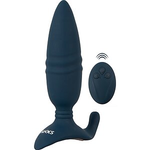 ANOS Plug Anal RC — 10 Moduri Vibrație, 10 Viteze împingere Albastru pe Denysa.ro
