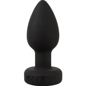 Anos Plug Anal RC cu LED Flash - 7 Moduri, Reîncărcabil Negru