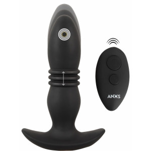 ANOS Plug Anal Vibrator Thrusting — 10 Vibraţii, 6 Împingeri Negru ANOS Plug Anal Vibrator Thrusting — 10 Vibraţii, 6 Împingeri Negru pe Denysa.ro