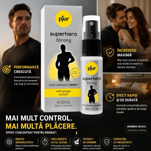 Anti Ejaculare Precoce Spray Pjur Superhero Strong 20ml