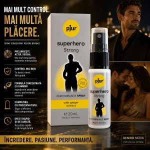 Anti Ejaculare Precoce Spray Pjur Superhero Strong 20ml