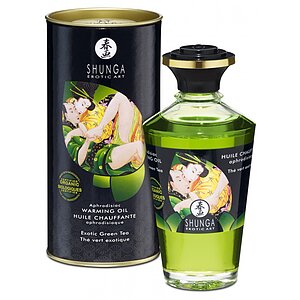 Aphrodisiac Warming Oil Green Tea pe Denysa.ro