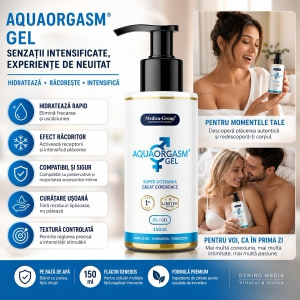 Aqua Orgasm Gel 150 ml – Alunecare Intensă și Confort