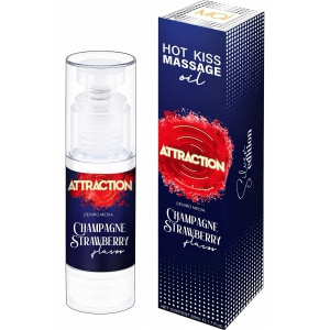 Ulei Masaj Sarutabil Sampanie Si Capsuni 50 Ml
