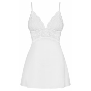 Babydoll Alb Obsessive 810-BAB S-M