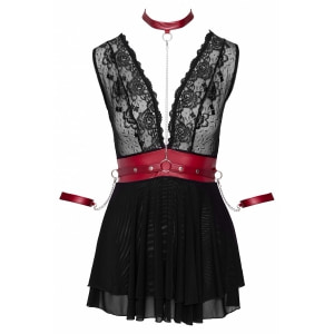 Babydoll Cottelli Collection Anya Negru pe Denysa.ro