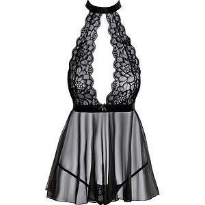 Babydoll Kissable Medeea Negru pe Denysa.ro
