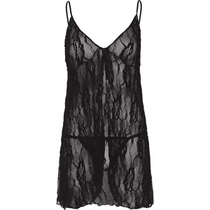 Babydoll Leg Avenue Kamiyah Negru pe Denysa.ro