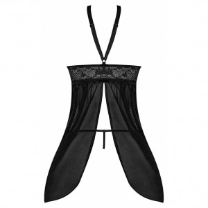Babydoll Magic Silk Fly Away Negru S-M