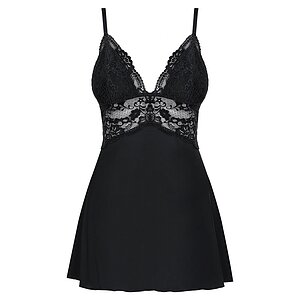 Babydoll Obsessive 810-BAB-1 Negru pe Denysa.ro