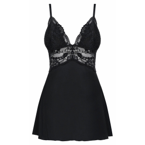 Babydoll Obsessive 810-BAB-1 Negru S-M