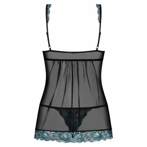 Babydoll Obsessive Chemise Negru L-XL