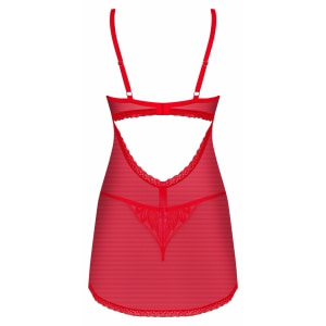 Babydoll Obsessive Chilisa Roșu XL-2XL