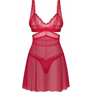 Babydoll Obsessive Cupide Desir Roșu Babydoll Obsessive Cupide Desir Roșu pe Denysa.ro