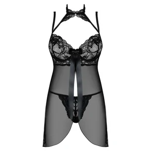 Babydoll Obsessive Elizenes Negru Babydoll Obsessive Elizenes Negru pe Denysa.ro