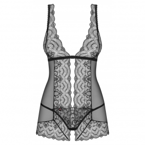 Babydoll Obsessive Firella Negru S-M