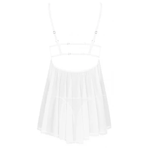 Babydoll Obsessive Heavenlly Alb XS-S