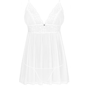 Babydoll Obsessive Heavenlly Alb pe Denysa.ro
