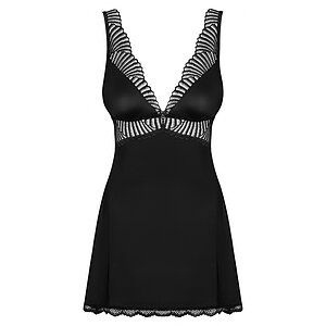 Babydoll Obsessive Klarita Negru S-M