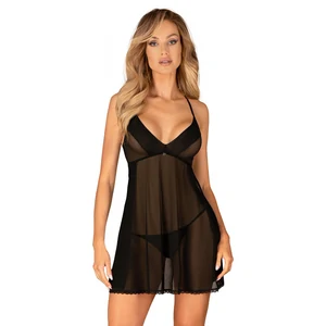 Babydoll Obsessive Latineasa Negru pe Denysa.ro