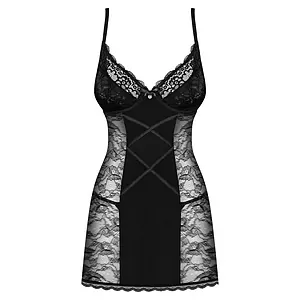 Babydoll Obsessive Laurise Negru S-M