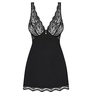 Babydoll Obsessive Luvae Negru pe Denysa.ro