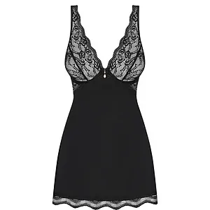 Babydoll Obsessive Luvae Negru L-XL