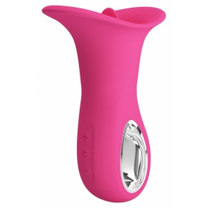 Clyde Limbă Vibratoare 12 Funcții, Reîncărcabil USB Roz
