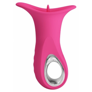 Clyde Limbă Vibratoare 12 Funcții, Reîncărcabil USB Roz pe Denysa.ro