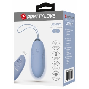 Jenny Vibrator Compact 12 Moduri Reîncărcabil USB Albastru