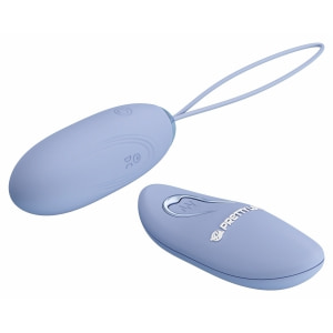 Jenny Vibrator Compact 12 Moduri Reîncărcabil USB Albastru