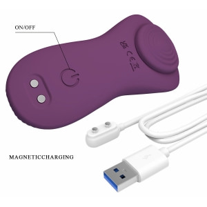 Mane Vibrator Clitoridian Magnetic Reîncărcabil Bluetooth Mov