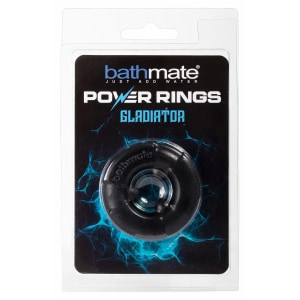 Bathmate Gladiator Power Ring Flexibil Și Sigur Negru