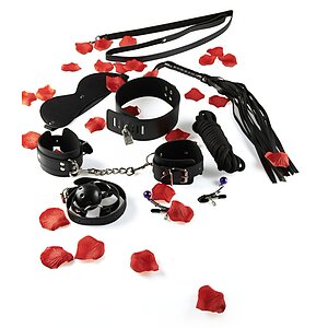 Set Amazing Bondage Sex Toy Negru pe Denysa.ro