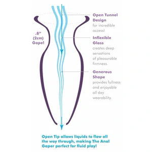 Beginners Anal Gaper Transparent