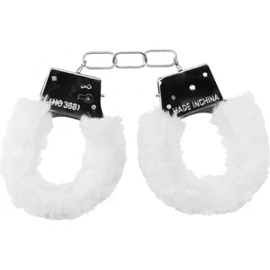 Beginners Handcuffs Furry Alb pe Denysa.ro
