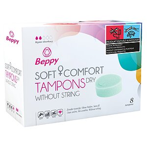 Beppy Dry – Tampon Burete Fără Fir, Discret 8 Ore pe Denysa.ro