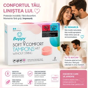 Beppy Soft Comfort Wet Tampon Intern Invizibil, 2 buc