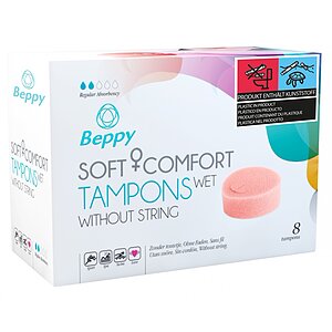 Beppy Soft Confort Wet — 8 Tampoane Invizibile, 8h pe Denysa.ro