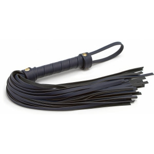 Flogger Albastru Pentru Jocuri Consensuale Flogger Usor De Manevrat Pentru Incepatori