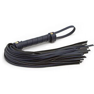 Bici Bondage Couture Flogger Albastru