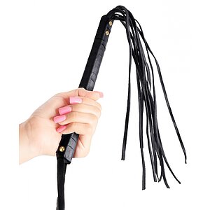 Cravasa Bici Fetish Fantasy Series First Time Flogger Negru