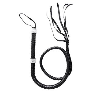 Bici Rhinestone Handle Negru pe Denysa.ro
