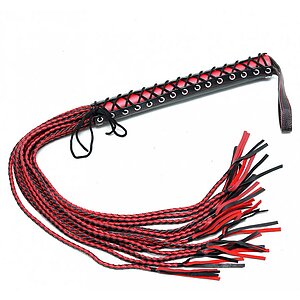 Bici Rimba Bondage Play Flogger Negru pe Denysa.ro