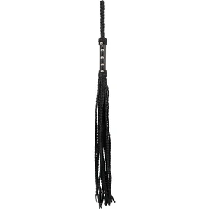 Bici ZADO Cat-O-Nine cu 9 Cozi Piele 70cm Negru