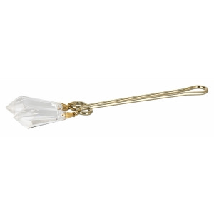 Bijuterie Clitoridiană Cleopatra Crystal Alb
