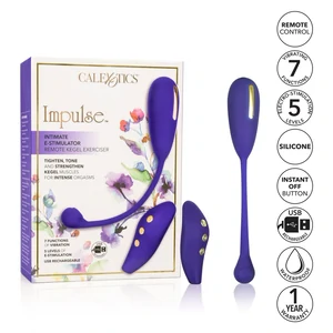 Bilă Vaginală Estim Remote Kegel Exerciser Albastru