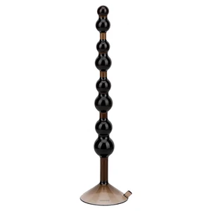 Bile Anale Love Throb 18 Cm Negru Bile Anale Din Pvc 18 Cm